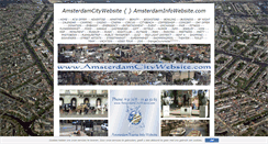 Desktop Screenshot of amsterdamcitywebsite.com